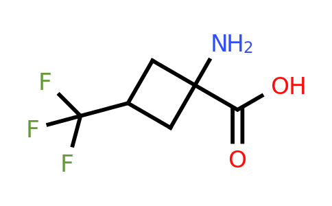 CAS 1824498-96-5 | 1-amino-3-(trifluoromethyl)cyclobutanecarboxylic acid