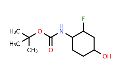 CAS 1824518-92-4 | tert-butyl N-(2-fluoro-4-hydroxy-cyclohexyl)carbamate