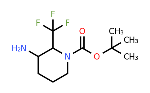 CAS 1824532-05-9 | tert-butyl 3-amino-2-(trifluoromethyl)piperidine-1-carboxylate