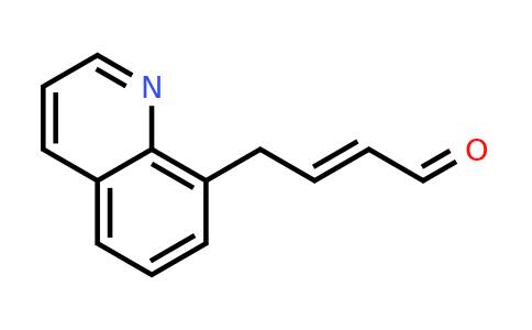 CAS 1824830-26-3 | 4-(Quinolin-8-yl)but-2-enal