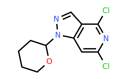 CAS 1825308-53-9 | 4,6-dichloro-1-tetrahydropyran-2-yl-pyrazolo[4,3-c]pyridine