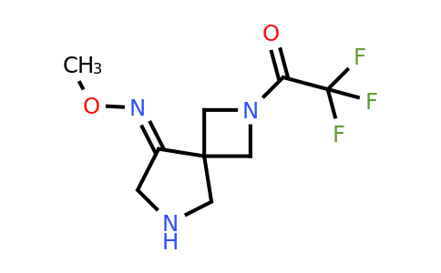 CAS 1825361-13-4 | 2,2,2-trifluoro-1-[(5Z)-5-methoxyimino-2,7-diazaspiro[3.4]octan-2-yl]ethanone