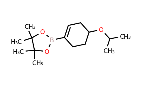 CAS 1825371-83-2 | 4,4,5,5-tetramethyl-2-[4-(propan-2-yloxy)cyclohex-1-en-1-yl]-1,3,2-dioxaborolane
