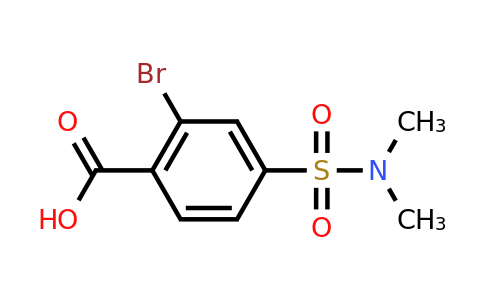 CAS 1825545-13-8 | 2-bromo-4-(dimethylsulfamoyl)benzoic acid