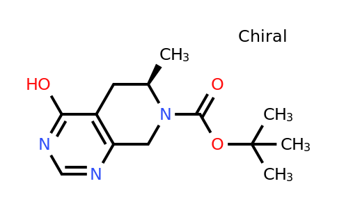 CAS 1826008-03-0 | (R)-tert-Butyl 4-hydroxy-6-methyl-5,6-dihydropyrido[3,4-d]pyrimidine-7(8H)-carboxylate