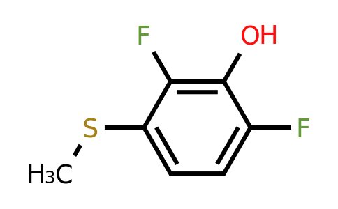 CAS 1826110-22-8 | 2,6-Difluoro-3-(methylthio)-phenol