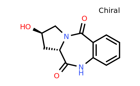 CAS 182823-26-3 | (2R,11AS)-2-hydroxy-2,3-dihydro-1H-benzo[e]pyrrolo[1,2-a][1,4]diazepine-5,11(10H,11aH)-dione