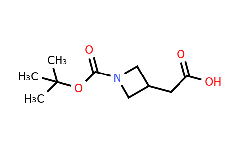 CAS 183062-96-6 | 2-(1-(Tert-butoxycarbonyl)azetidin-3-YL)acetic acid