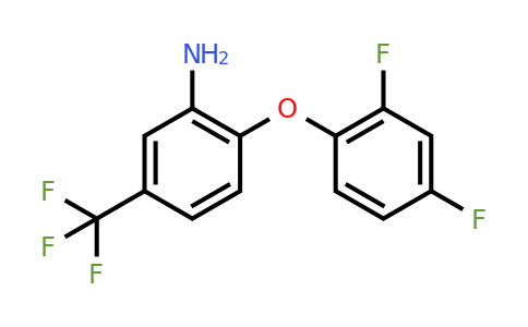 CAS 183110-79-4 | 2-(2,4-Difluorophenoxy)-5-(trifluoromethyl)aniline