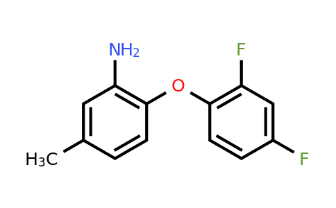 CAS 183110-82-9 | 2-(2,4-Difluorophenoxy)-5-methylaniline