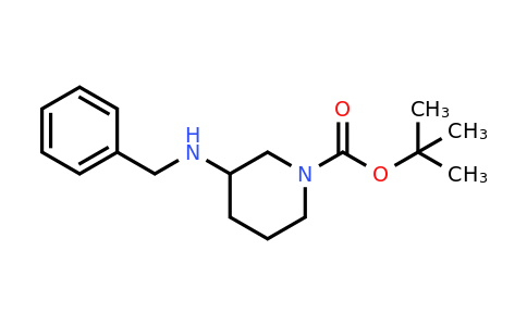 CAS 183207-64-9 | Tert-butyl 3-(benzylamino)piperidine-1-carboxylate