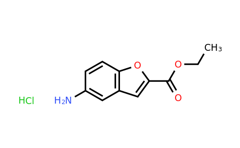 CAS 183288-42-8 | ethyl 5-amino-1-benzofuran-2-carboxylate hydrochloride