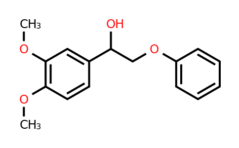 CAS 183303-74-4 | 1-(3,4-Dimethoxyphenyl)-2-phenoxyethanol