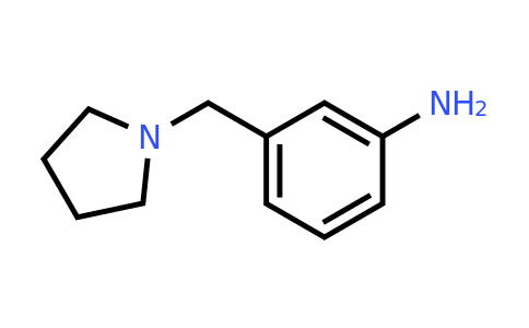 CAS 183365-31-3 | 3-(Pyrrolidin-1-ylmethyl)aniline