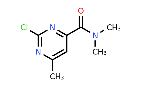 CAS 183544-25-4 | 2-Chloro-N,N,6-trimethylpyrimidine-4-carboxamide