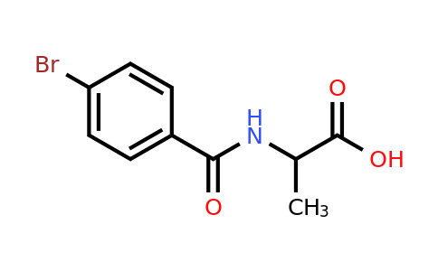 CAS 183559-36-6 | 2-[(4-bromophenyl)formamido]propanoic acid