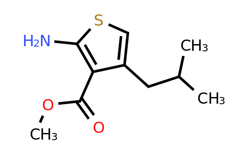 CAS 183562-37-0 | methyl 2-amino-4-(2-methylpropyl)thiophene-3-carboxylate