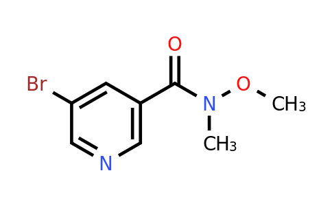 CAS 183608-47-1 | 5-Bromo-N-methoxy-N-methylnicotinamide
