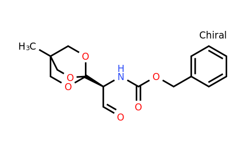 CAS 183671-34-3 | (S)-Benzyl (1-(4-methyl-2,6,7-trioxabicyclo[2.2.2]octan-1-yl)-2-oxoethyl)carbamate