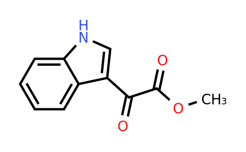 CAS 18372-22-0 | methyl 2-(1H-indol-3-yl)-2-oxoacetate