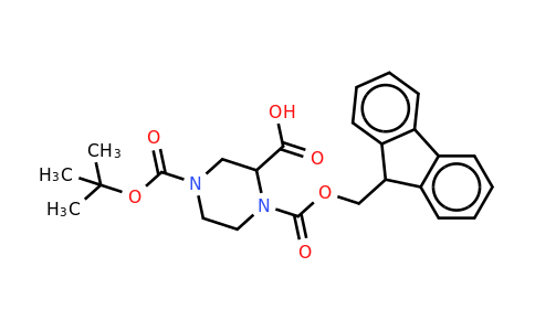 CAS 183742-23-6 | N-4-BOC-N-1-fmoc-2-piperazine carboxylic acid