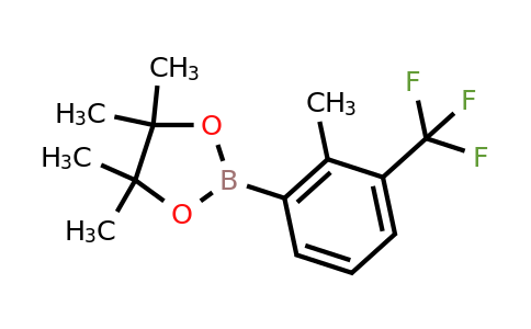 CAS 1838186-45-0 | 4,4,5,5-Tetramethyl-2-(2-methyl-3-(trifluoromethyl)phenyl)-1,3,2-dioxaborolane