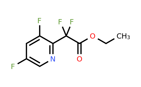 CAS 1838637-13-0 | ethyl 2-(3,5-difluoropyridin-2-yl)-2,2-difluoroacetate