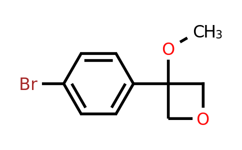 CAS 1838654-25-3 | 3-(4-bromophenyl)-3-methoxyoxetane