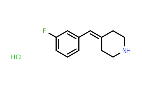 CAS 183950-18-7 | 4-[(3-Fluorophenyl)methylidene]piperidine hydrochloride