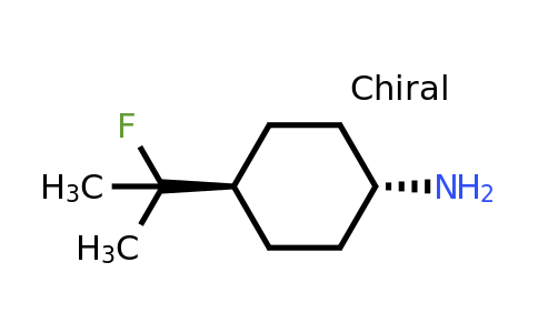 CAS 1839601-50-1 | trans-4-(2-fluoropropan-2-yl)cyclohexan-1-amine