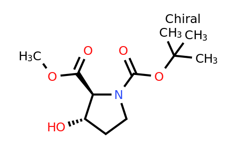 CAS 184046-78-4 | (2S,3S)-1-(Tert-butoxycarbonyl)-3-hydroxypyrrolidine-2-carboxylic acid methyl ester