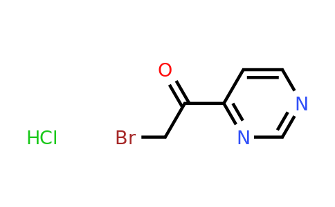 CAS 1841081-58-0 | 2-Bromo-1-(pyrimidin-4-yl)ethanone hydrochloride
