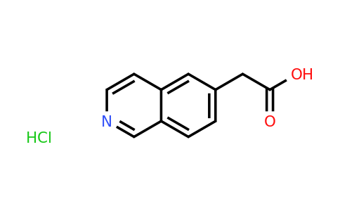 CAS 1841081-67-1 | Isoquinolin-6-yl-acetic acid hydrochloride