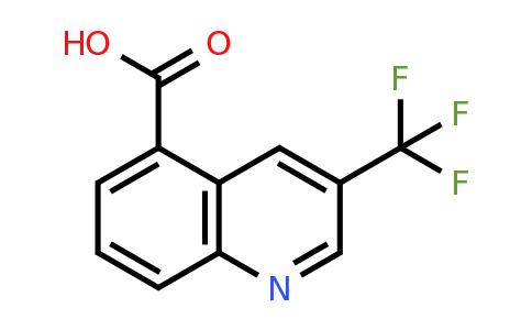 CAS 1841081-82-0 | 3-(Trifluoromethyl)quinoline-5-carboxylic acid
