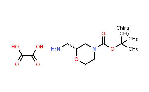 CAS 1841086-60-9 | (R)-tert-Butyl 2-(aminomethyl)morpholine-4-carboxylate oxalate