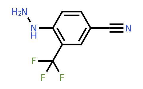 CAS 184163-56-2 | 4-Hydrazinyl-3-(trifluoromethyl)benzonitrile
