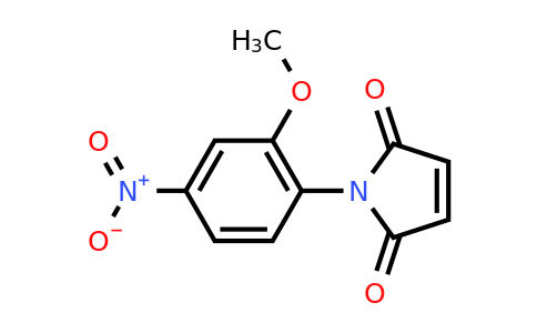 CAS 184171-53-7 | 1-(2-methoxy-4-nitrophenyl)-2,5-dihydro-1H-pyrrole-2,5-dione