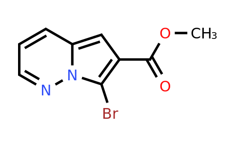 CAS 1843190-78-2 | methyl 7-bromopyrrolo[1,2-b]pyridazine-6-carboxylate