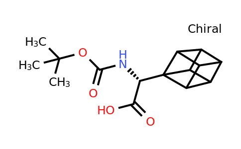 CAS 1844853-98-0 | (2R)-2-{[(tert-butoxy)carbonyl]amino}-2-(cuban-1-yl)acetic acid