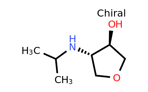 CAS 1844859-59-1 | rac-(3R,4S)-4-[(propan-2-yl)amino]oxolan-3-ol