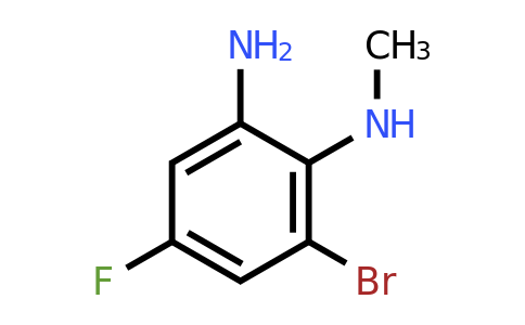 CAS 1845690-62-1 | 6-Bromo-4-fluoro-N1-methylbenzene-1,2-diamine