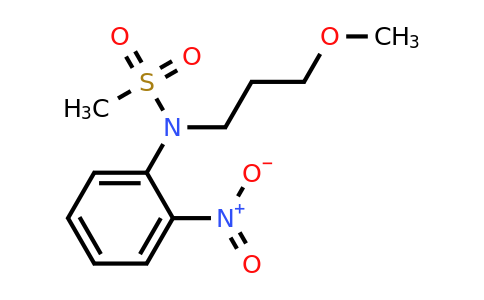 CAS 1845698-50-1 | N-(3-Methoxypropyl)-N-(2-nitrophenyl)methanesulfonamide