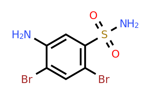 CAS 1845698-68-1 | 5-Amino-2,4-dibromobenzenesulfonamide