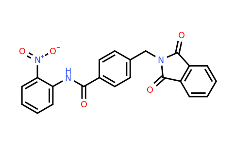 CAS 1845706-31-1 | 4-((1,3-Dioxoisoindolin-2-yl)methyl)-N-(2-nitrophenyl)benzamide
