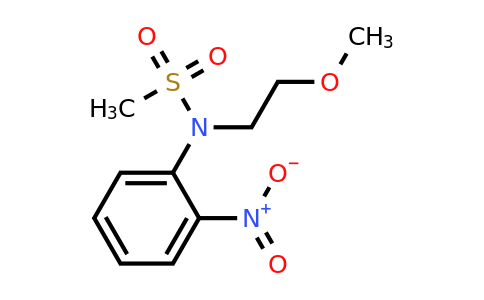CAS 1845706-34-4 | N-(2-Methoxyethyl)-N-(2-nitrophenyl)methanesulfonamide