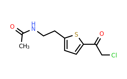 CAS 184582-26-1 | N-{2-[5-(2-chloroacetyl)thiophen-2-yl]ethyl}acetamide