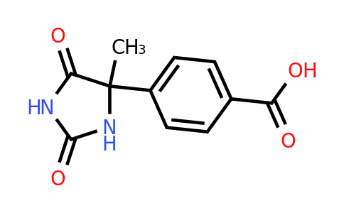 CAS 184763-33-5 | 4-(4-Methyl-2,5-dioxoimidazolidin-4-yl)benzoic acid