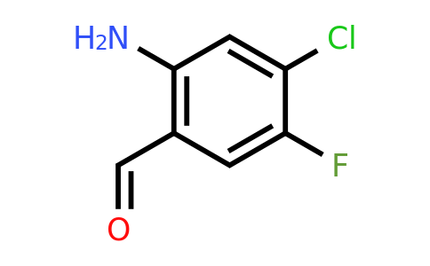CAS 184844-05-1 | 2-Amino-4-chloro-5-fluorobenzaldehyde