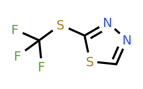 CAS 1849313-27-4 | 2-[(trifluoromethyl)sulfanyl]-1,3,4-thiadiazole
