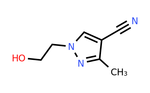 CAS 1849407-91-5 | 1-(2-hydroxyethyl)-3-methyl-1H-pyrazole-4-carbonitrile
